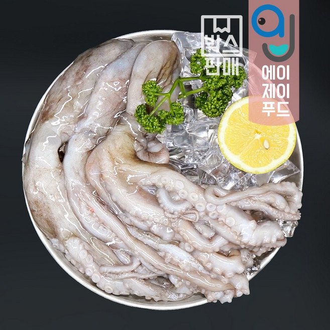냉동 통낙지 3마리-8마리 1팩당 850g 박스판매 (활낙지 통낙지 박스낙지), 1박스, 4마리 총 850gX6팩
