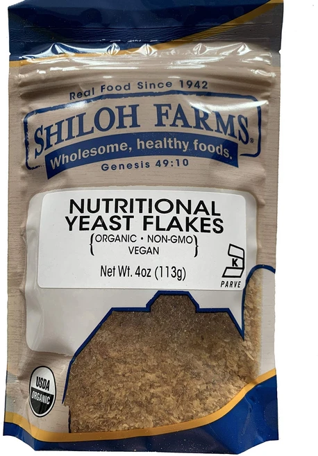 실로 팜스 유기농 영양 효모 플레이크 - 4온스(113g) 봉지 - 비 실로 팜스 유기농 영양 효모 플레이크 - 4온스(113g) 봉지 - 비건 단백질 - 식물성 식단에 훌륭한 추, 1개 - 쿠팡