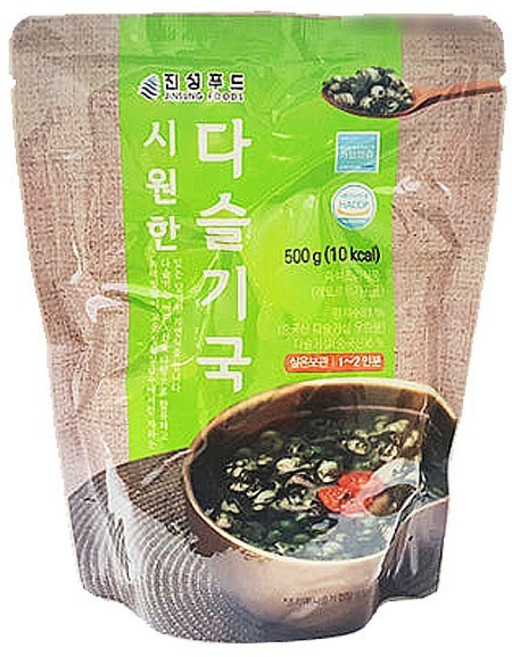 진성 시원한 다슬기국 500g 간편 즉석영양식 1개