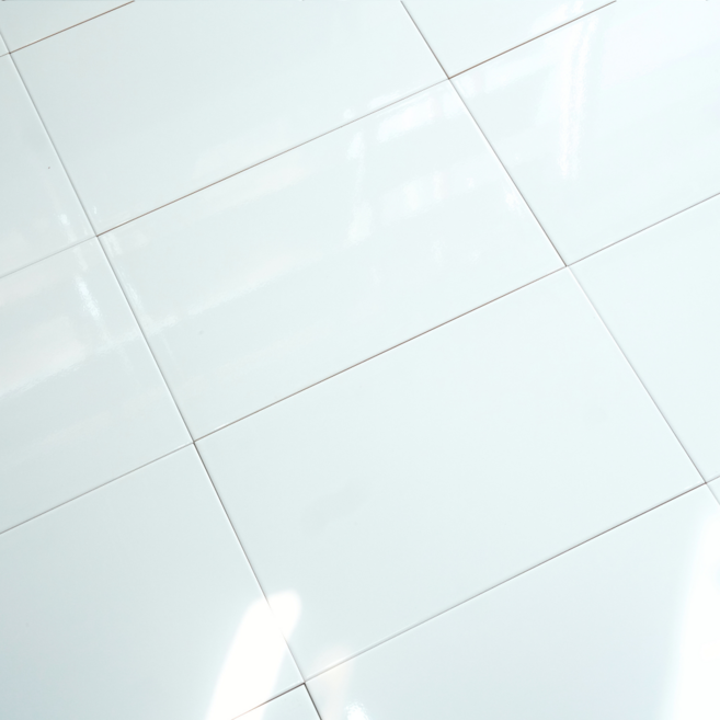 250 400 벽타일 화이트 유광 보수 직사각 타일 화장실 욕실 주방 낱장판매, 1개