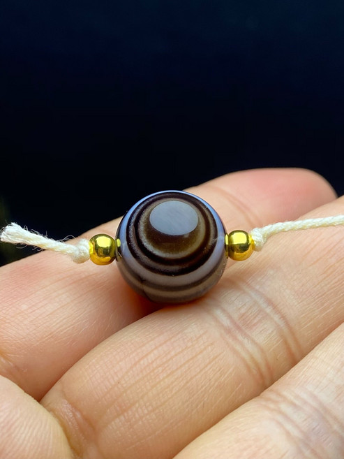 天眼 天珠 DIY 配珠 掛件, 如圖所示, 1個
