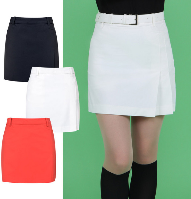 화이트베어 스트레치 큐롯 여성 치마바지 WB700