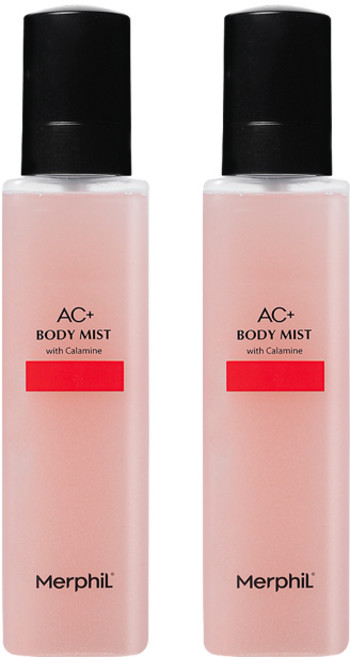 메르필 등드름 바디여드름 개선 AC+바디미스트, 200ml, 2개