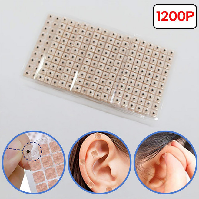 다르앤 귀 지압 패치 만능 건강 혈자리 경락 귀이침 600매입, 2세트