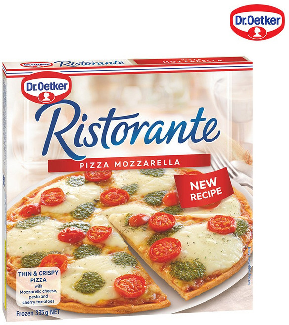 [퀴클리몰] 코스트코 리스토란테 모짜렐라 피자 1005g 3판, 3개, 355g