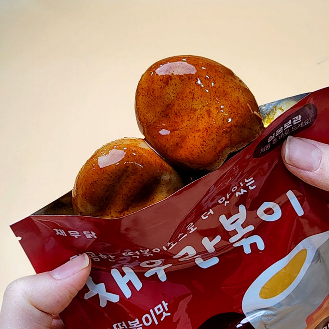 10팩 채우란볶이 바로 먹는 실온 보관 계란 계란볶이 떡볶이맛, 10개, 110g