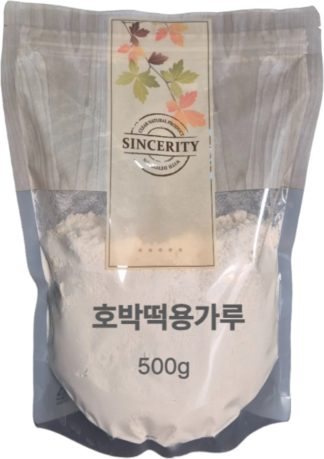 호박떡용가루 (호박술빵), 500g, 1개