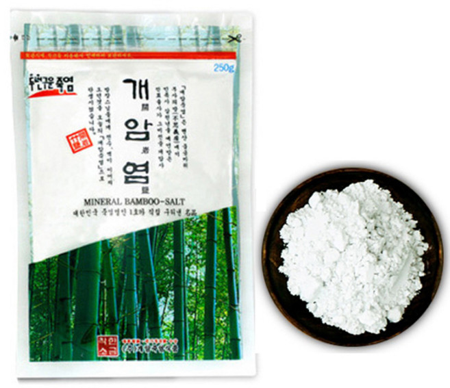 개암염 2회 다용도 생활죽염, 250g, 1개