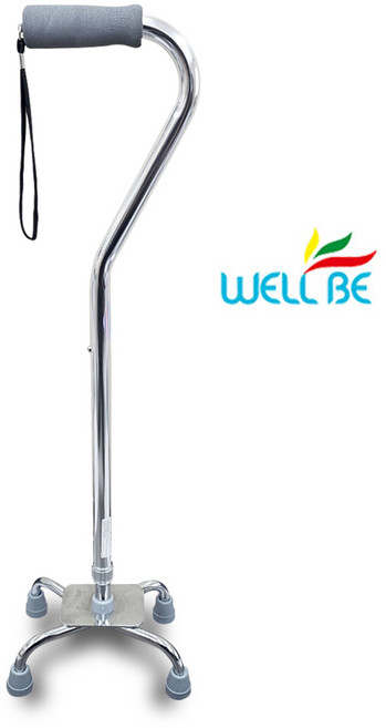 웰비 사발지팡이, 1개, 실버