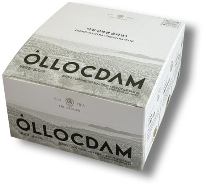 지중해 건강 올록담 올리브3 프리미엄 EVOO 1세트(72캡슐*2박스), 1세트, 48회분