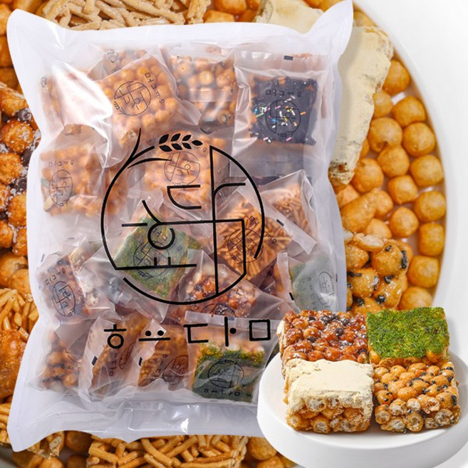 [효담] 시그니처 오란다 실속팩 견과9개입+감태9개입, 18개, 18g