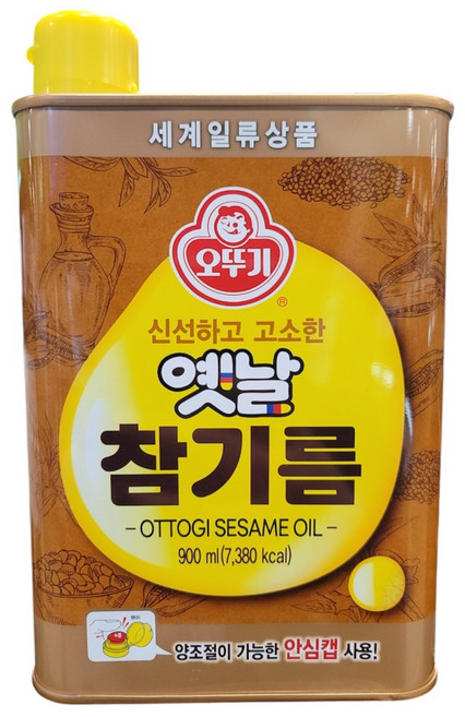 오뚜기 옛날 참기름, 900ml, 1개