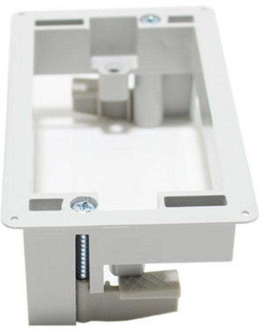 케이가젯 석고보조대 얕은깊이 석고보드 콘센트 스위치 배선기구용 서포트 QS01-SH, 1개