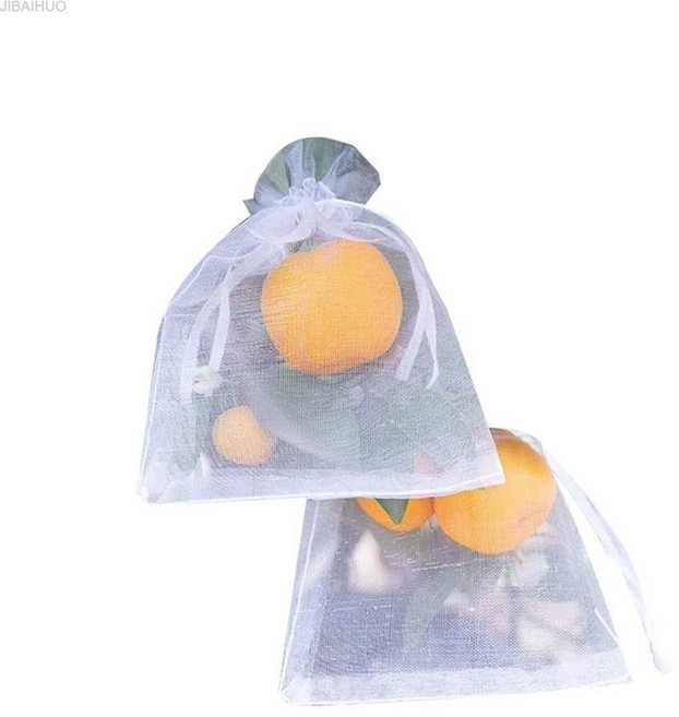 농작물 보호망 과일 가지 옥수수 오이 그물주머니 새방지 남새 방조망 그물망, 9x12cm/50개 * 1개, 1개