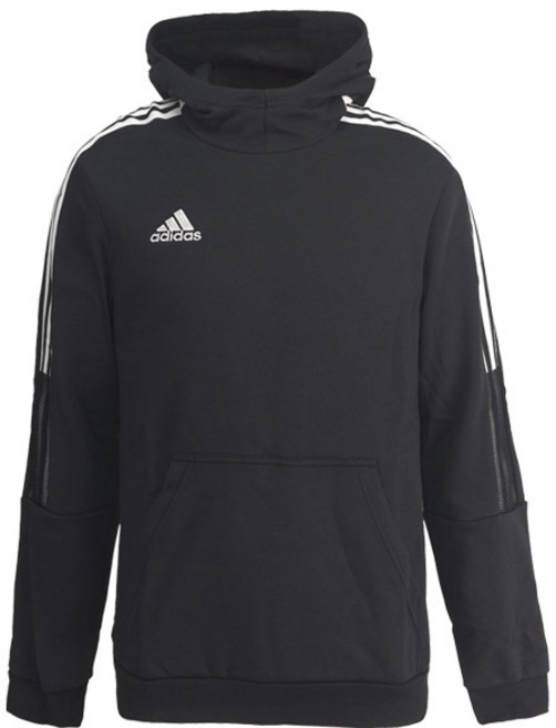 아디다스 하이넥 티로21 스웨트 후드 러닝후드티