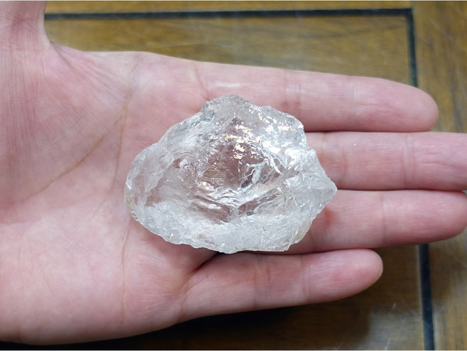 KP-礦產 非洲坦桑尼亞矽鈹石骨幹水晶, 1個, 白色