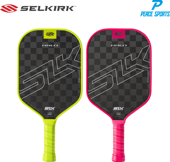 Selkirk 셀커크 할로 컨트롤 맥스 피클볼 패들 입문용 경기용 훈련 스포츠, 1개, 형광그린