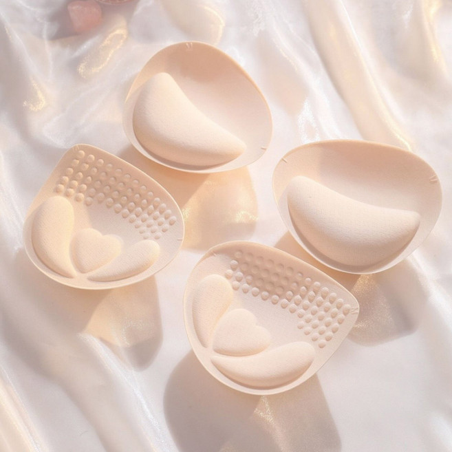 로라아 가슴뽕 볼륨업 왕뽕 브라 쿠션 패드 4cm 6cm