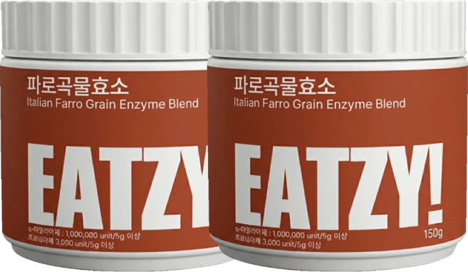 잇지 파로 발효곡물효소 이탈리아 엠머밀 대용량 보리차맛, 2개, 150g