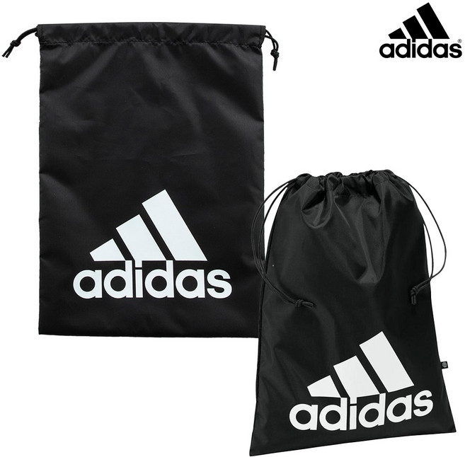 아디다스 EP 슈즈백 보조 신발 주머니, 블랙(FREE), 1개