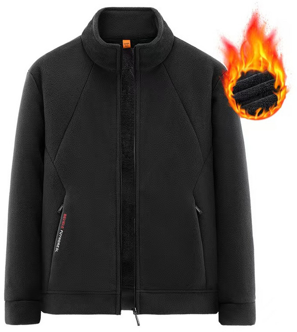 YANGTA 남성 겨울 후리스 도톰 야외 캠핑 낚시 자켓 빅사이즈 혹한기 작업복 점퍼