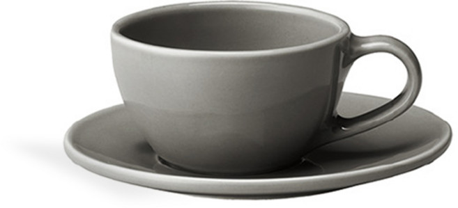 킨토 토포 컵 앤 소서 200ml 5종, 레드, 1개