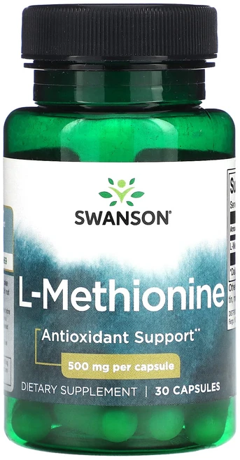 고급최고의영양제 Swanson l-메티오닌 500mg 캡슐 30정 좋습니다 할인중, 1개 - 쿠팡