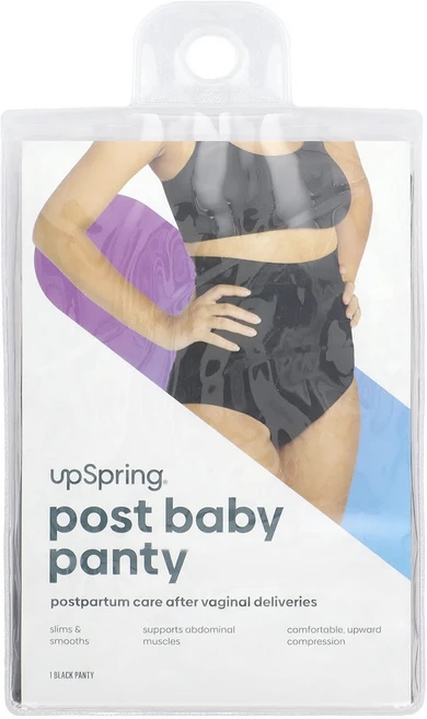 UpSpring Post 아기용 팬티 스몰/미디움 블랙 1개, UpSpringPost아기용팬티스몰미디움블랙1개 - 쿠팡