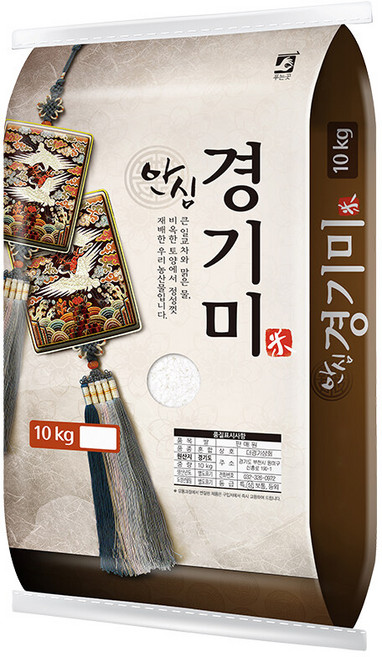 25년산 안심경기미 10kg (상등급), 없음, 1개