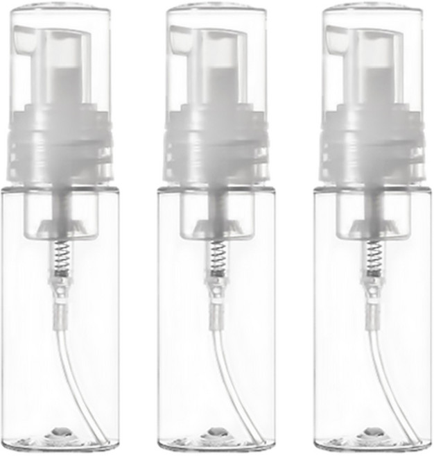 닥터보틀 화장품공병 버블 디스펜서 버블메이커 거품용기 40ml 투명, 3개, 거품(투명) 40ml