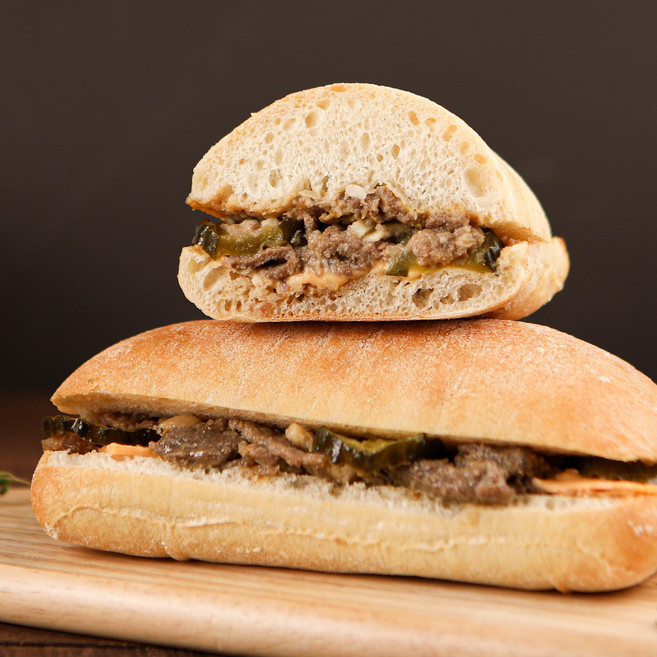 불고기 치아바타 샌드위치 개별포장 아침대용 브런치 195g x 20개