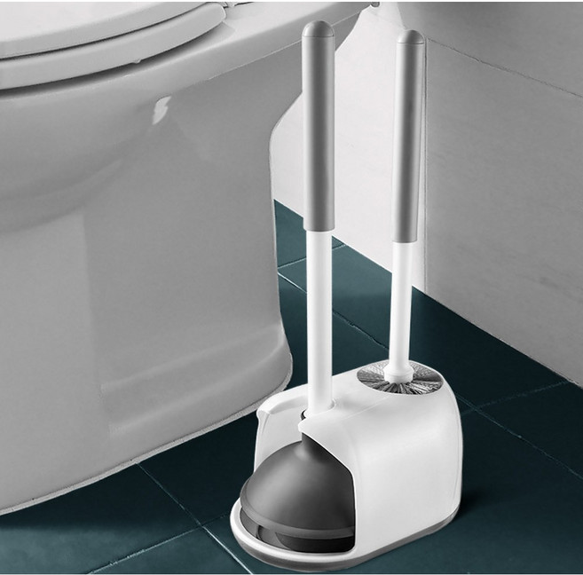 변기 클리너 세트 화장실 변기 욕실 청소솔, 1개