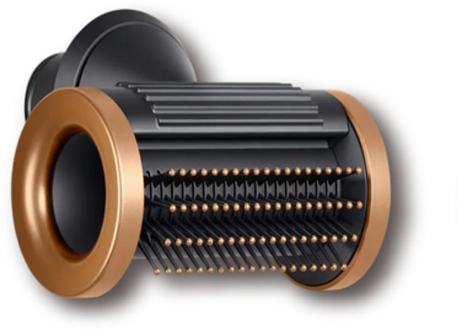 [호환] 누심비 다이슨 플라이어웨이 스무더 슈퍼소닉 노즐 브러쉬 키트 스타일링 드라이기, 1개, 골드