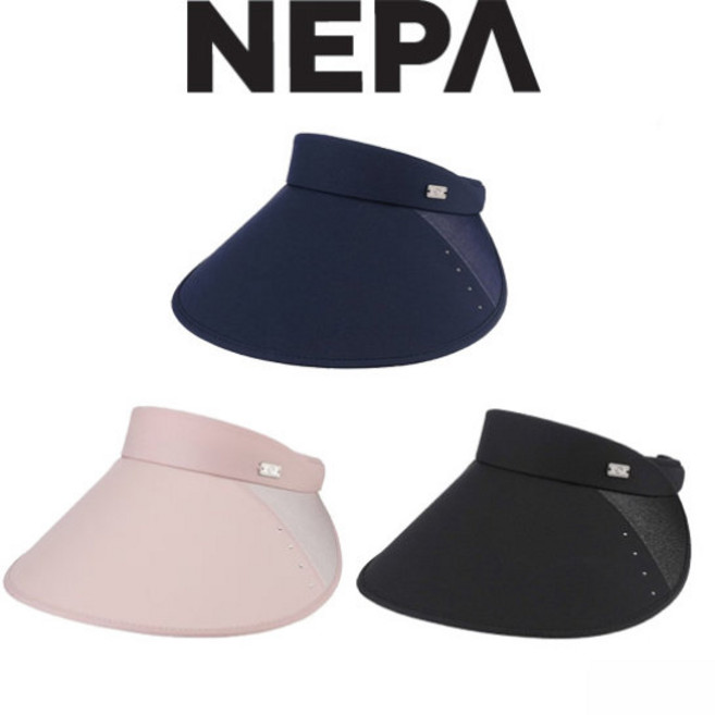 [백화점 매장판] 네파 여성 여름 방수 햇빛가리개 아웃도어 여자 등산모자 자외선차단 썬바이저 썬