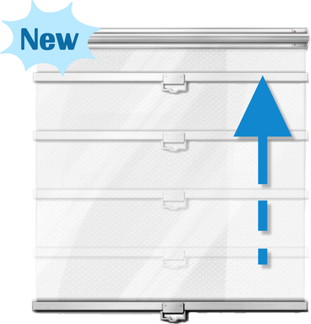 오모스트 냉기차단 쇼케이스 나이트커버, 타공형, 1개