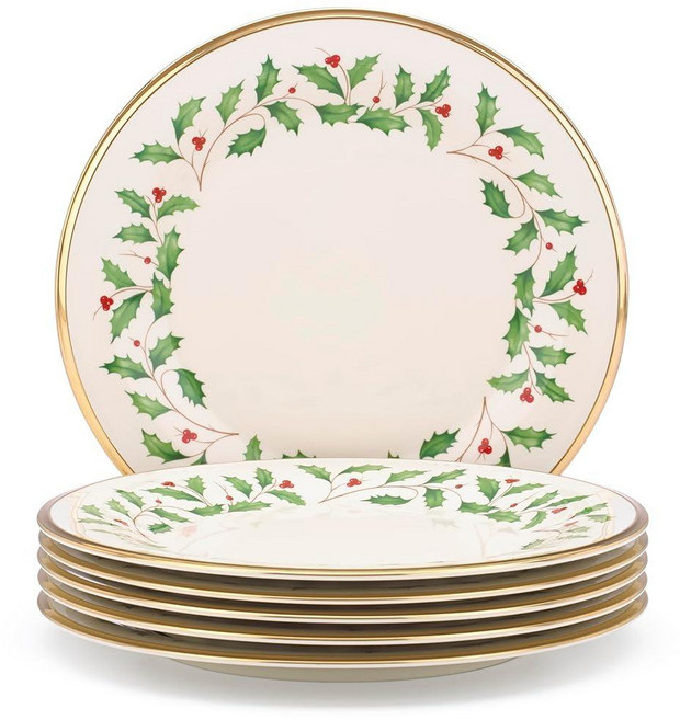 레녹스 홀리데이 디너 접시 27cm 6개 835217 114231, 1개
