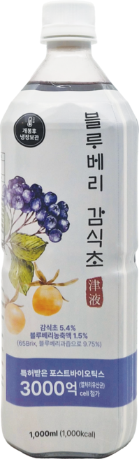 한국비엘 블루베리감식초 베이스, 1L