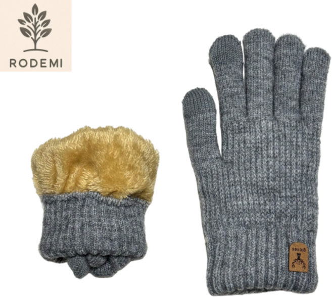 로데미 기모 남녀공용 스마트터치 겨울장갑