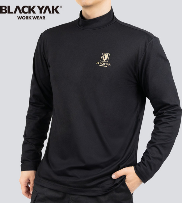 블랙야크 기모 긴팔티셔츠