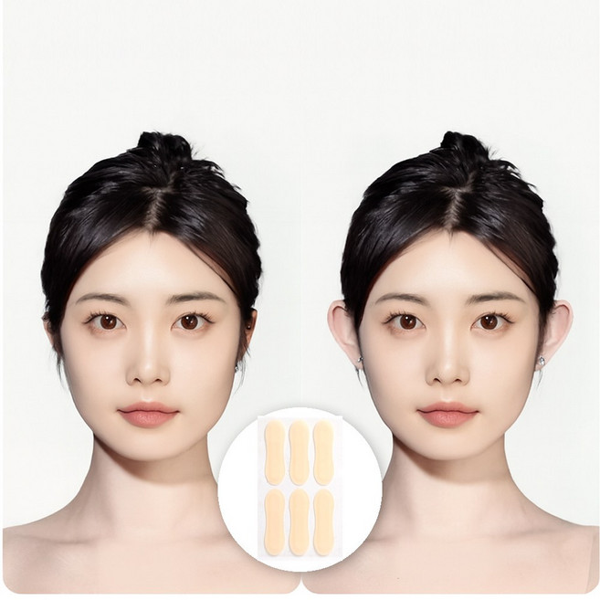 누운 귀 테이프 누운귀테이프 교정 리프팅 스티커 테이프 60p, 1개, 03밴드형30p