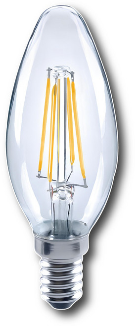 舞光 LED拉絲燈泡 E14 4W 2700K 尖清, 1個, 舞光 LED 4W尖清