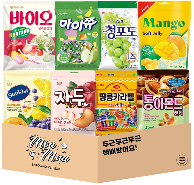 종합캔디세트 츄잉캔디 초콜릿 캔디, 1세트, 875g