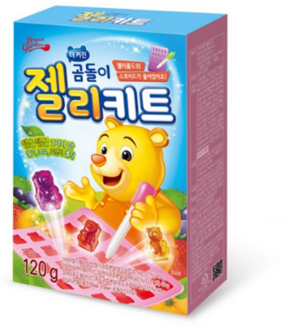 브레드가든 곰돌이 젤리키트, 120g, 2개