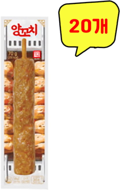 (무료배송) 한성 앙꼬치 70g x 20개