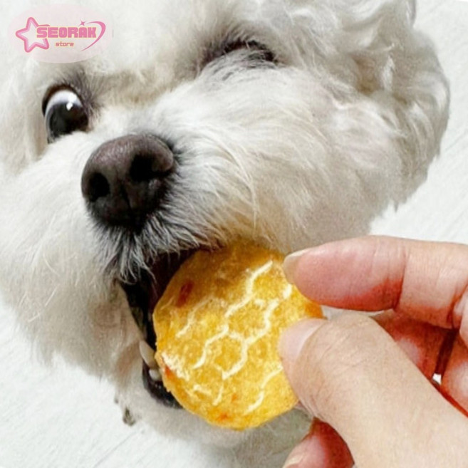 서락 헬로도기 닭사과 칩 노견간식