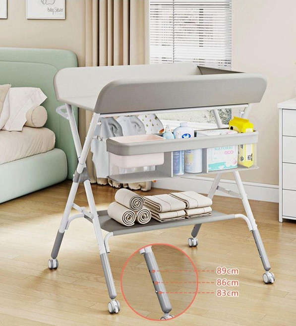 기저귀교환대 수납 기저귀갈이대 거치대 접이식기저귀교환대, 6세대 E