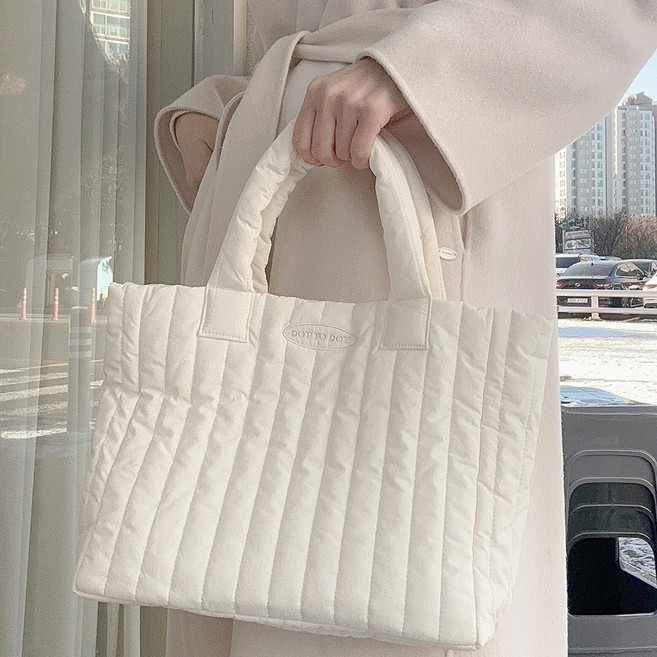 돗투돗 국내생산 뉴베이직 기저귀가방, 아이보리