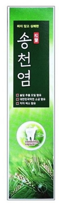 아모레퍼시픽 메디안 송천염 소금잇몸 120g 치약, 1개