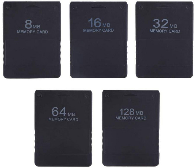 플레이스테이션 PS2 플스2 호환 메모리카드 8MB 16MB 32MB 64MB 128MB, 1개