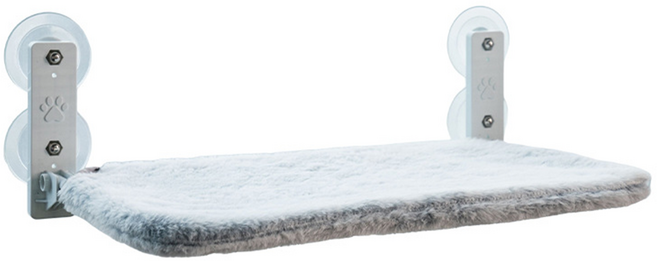 시그니프 고양이 접이식 해먹 52x30cm 창문 침대 창틀 그레이